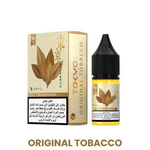 Tokyo Tobacco 10ml 20mg E-Liquid Salt Nicotine Vape Juice in UAE Original Tobacco