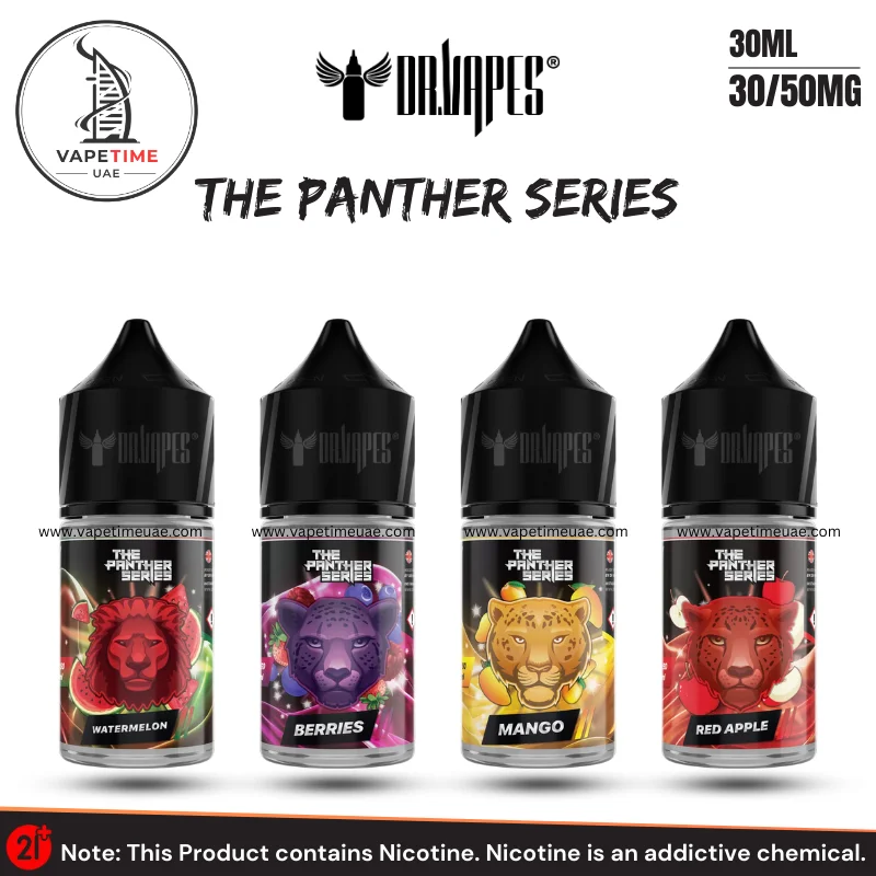 Dr vapes The Panther Series 30ml e-liquid 30mg, 50mg juice