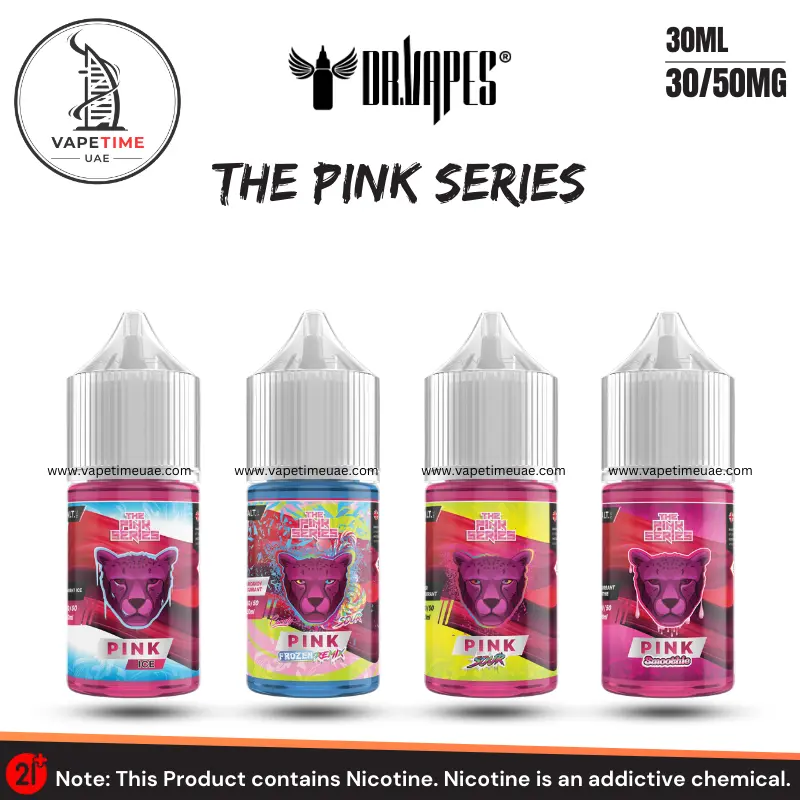 Dr vapes The Pink Series 30ml e-liquid 30mg, 50mg juice Dr vapes The Pink Series 30ml e-liquid 30mg, 50mg juice