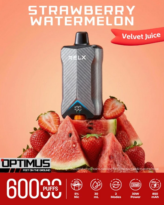Relx Optimus 60000 puffs Strawberry Watermelon