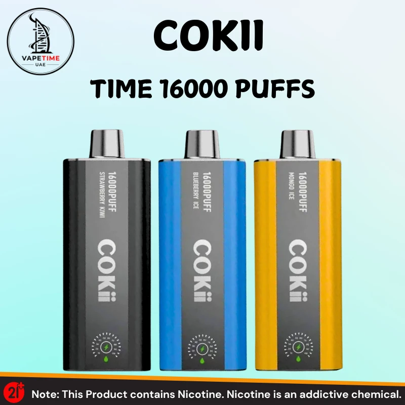 Cokii Time 16000 Puffs Zero Nicotine
